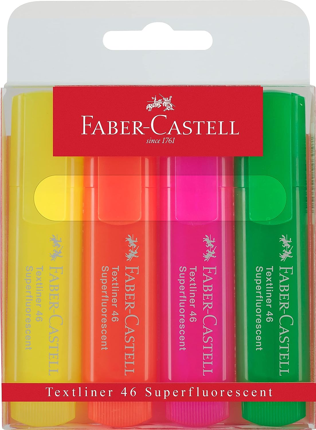 FABER CASTELL TEXTLINER FLUO 4 (154604)